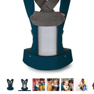 Teal Carrier with Gray Mesh, Beco 8 in 1